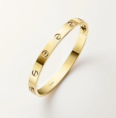 PULSERA DORADA ESTILO CART